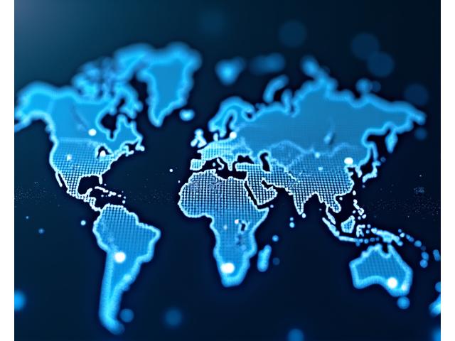 複数のデバイスからアクセス可能なクラウドベースのデータ管理プラットフォームの抽象的な表現。